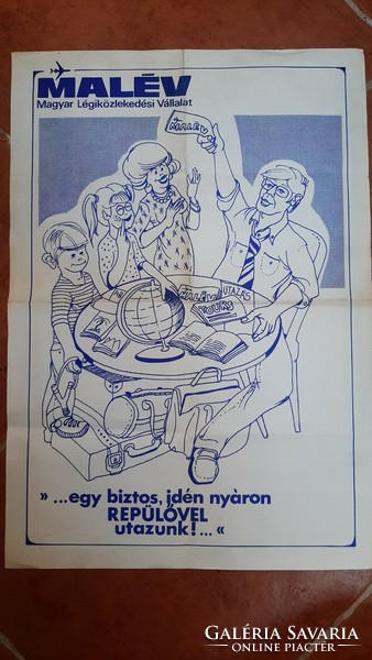 Plakát, Malév