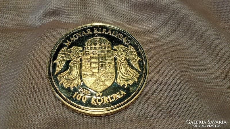 Hungarian 100 crown replica