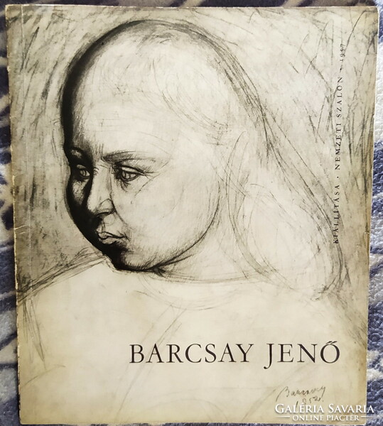 Exhibition catalog dedicated to Jenő Barcsay National Salon 1957.