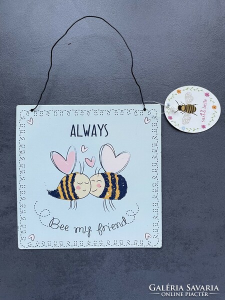 “Always bee my friend” Sass & Bell fém tábla