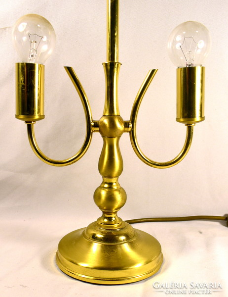 Decorative copper table lamp