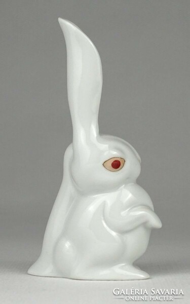 1N668 Herend porcelain Kajla rabbit with ears 10 cm
