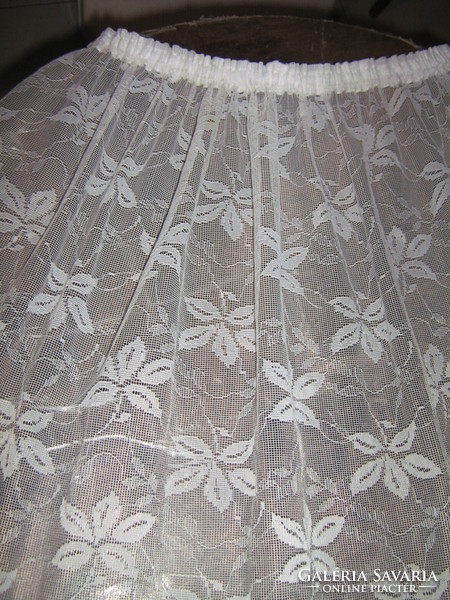 Meseszép vintage fehér fodros panoráma függöny