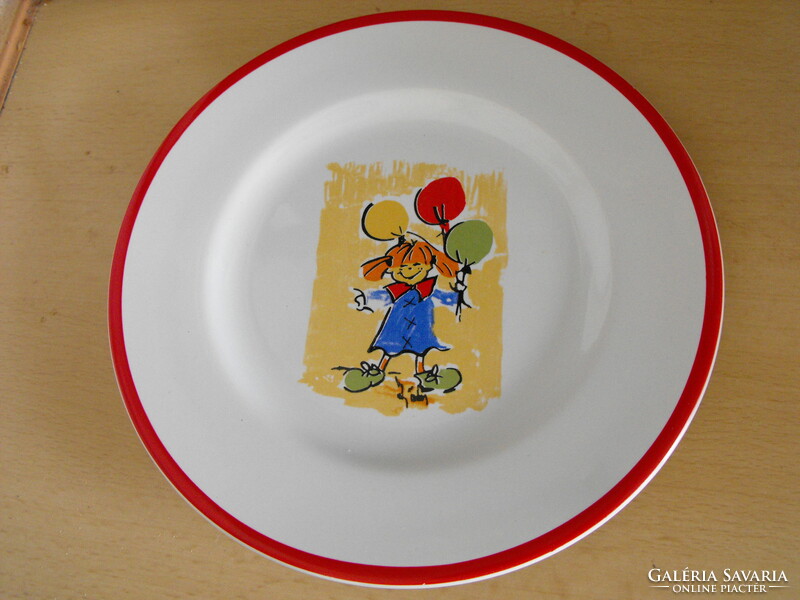 Majolica breakfast set for children - retro, cartoon-like - flawless, unmarked