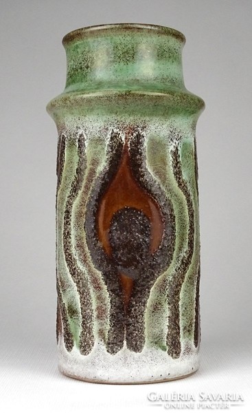 1N279 retro marked mid century German industrial artist ceramic vase 20 cm