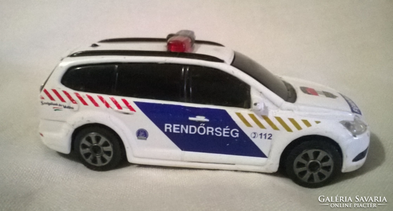 Burago ford focus combi police model car 1/43