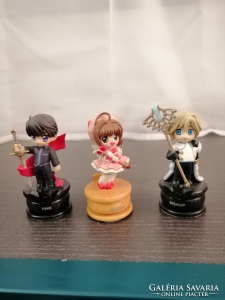 Original manga chess figures