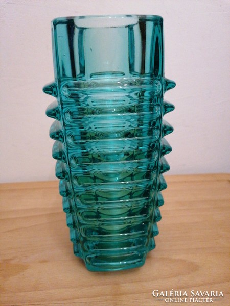 Frantisek Vízner cseh üveg váza