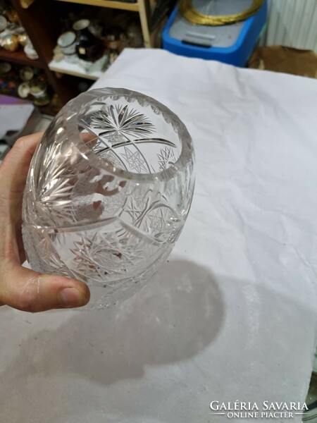 Crystal vase