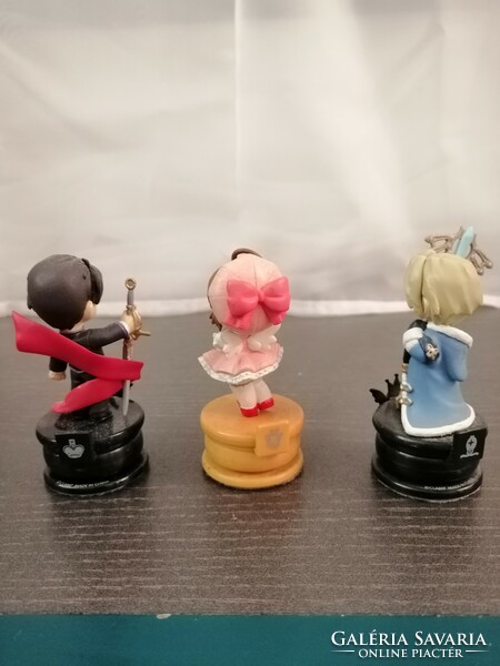 Original manga chess figures