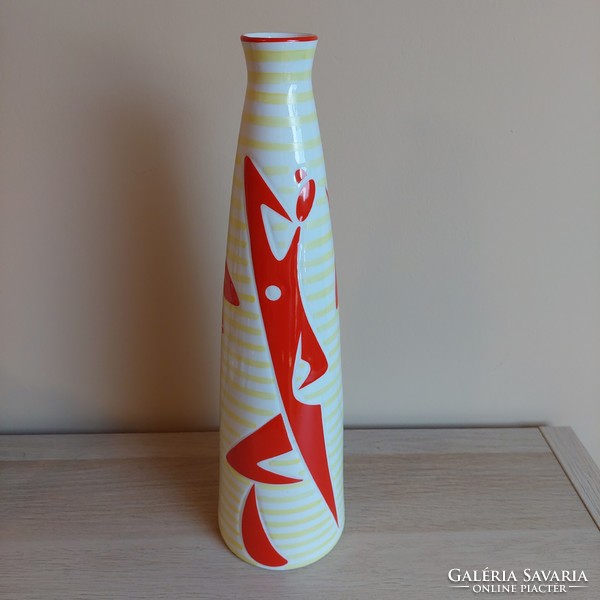 Turkish János zsolnay jazz vase 40 cm