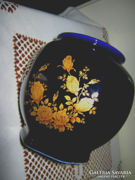 Gyönyörű Echt Kobalt Bavaria váza