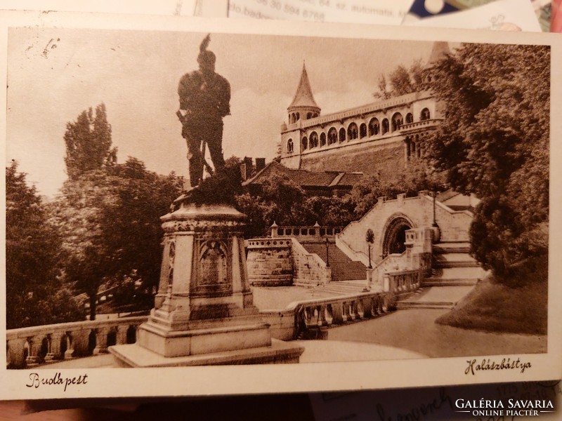 Postcard: Budapest - Fisherman's Bastion 1937.