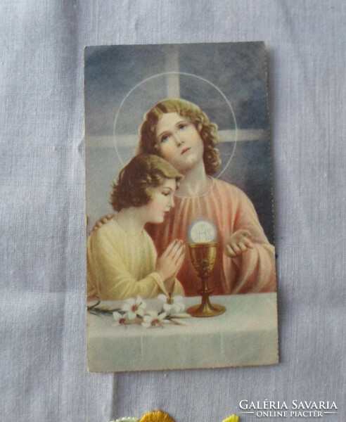 Old holy image: Blessed Sacrament, Eucharist (Catholic Church)