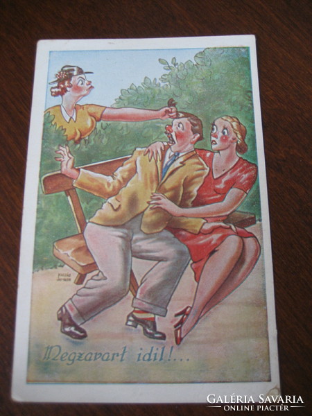 2 funny Barasits postcards