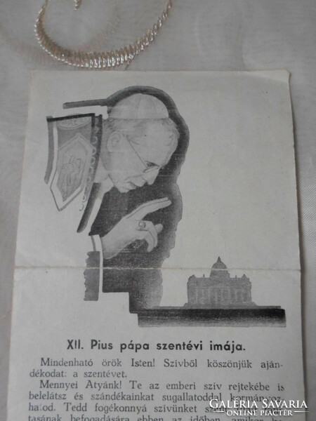 Imalap 1 .: Xii. Prayer of Pope Pius (1949, Catholic Church)
