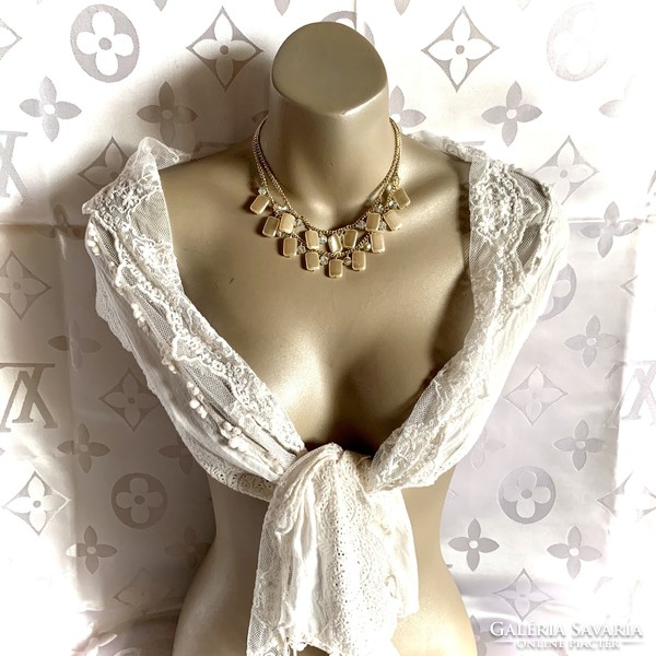 Very Old 1940s-50s Jewelry Faux Pearl Vintage Necklace Retro Quality Jewelry Necklaces
