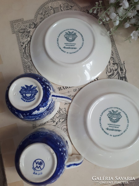 Villeroy&Boch Rusticana mokkás csésze aljjal