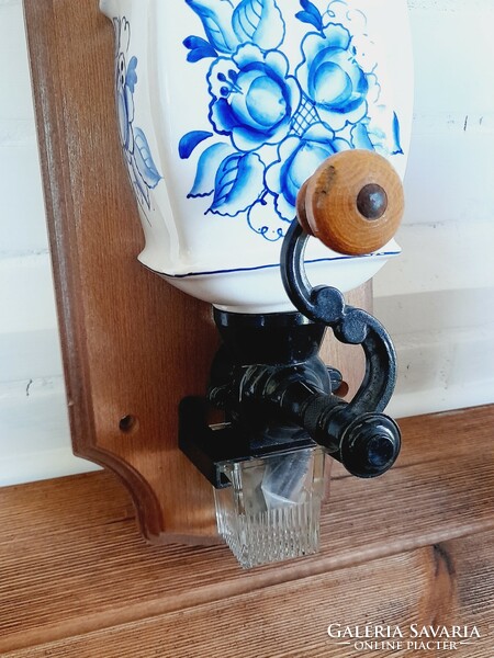 Wall-mounted coffee grinder, 40 cm