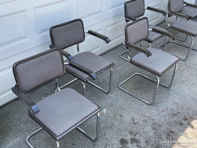 Cesca chair marcel breuer retro 6 pieces for sale