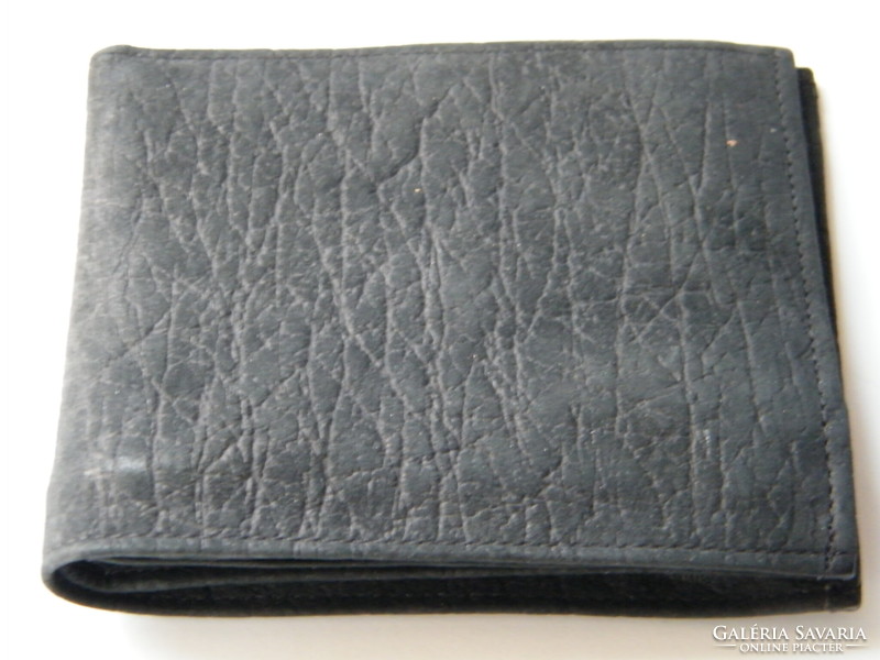 Elephant leather men's wallet, purse