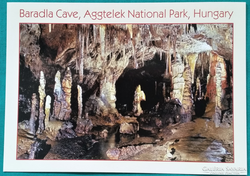 Aggtelek, national park, baradla cave, postcard