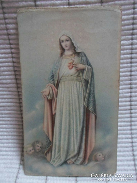 Régi szentkép: Mária 6. (1920–1940, Katolikus Egyház)