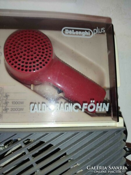 Rare, retro, practical, bathroom wall heater, fan, hair dryer all in one