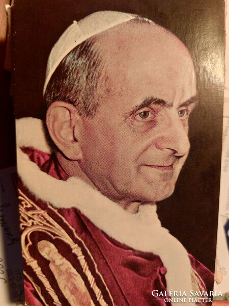 Rare! Life magazine 1965. And vi. Pope Paul on postcard, with original stamp, Vatican stamp