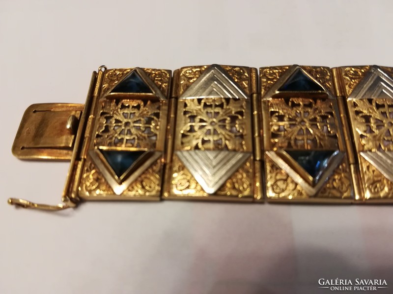 14K gold old handmade bracelet