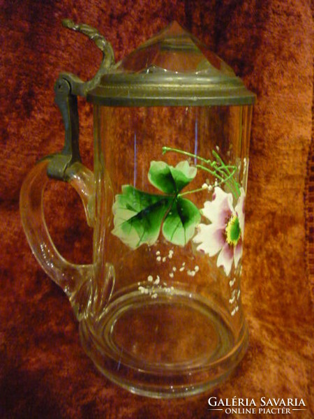Glass cup with lid 735911/9