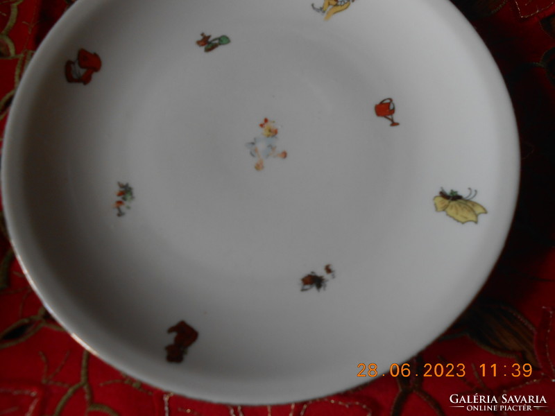 Children's plate with an Alföldi fairy tale pattern