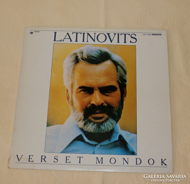 Latinovits Zoltán-Verset Mondok Lemez