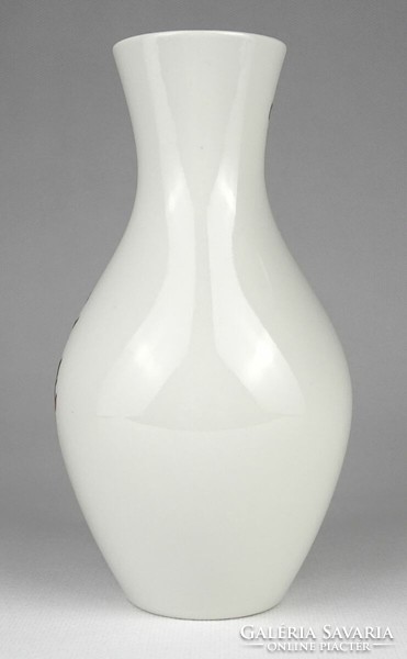 1N546 Hibátlan sárkányos Wallendorf porcelán váza 17 cm