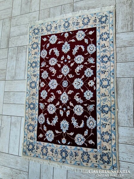 Nain 76x123 cm hand-knotted wool Persian rug bfz437