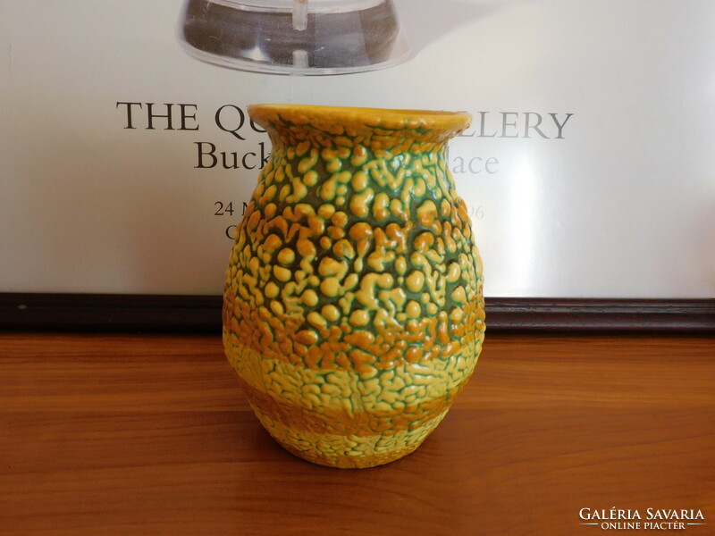 Bán Károly kerámia váza 12.5 cm