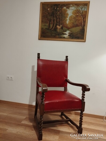 Refurbished armchair/throne