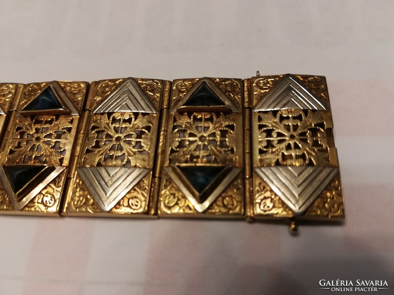 14K gold old handmade bracelet