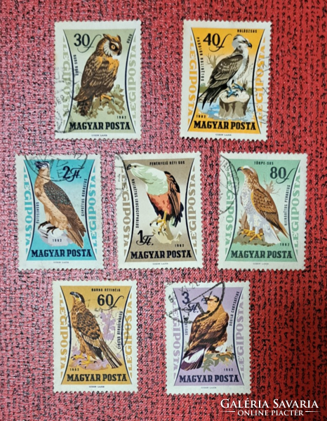 1962. madár bélyegek A/9/11