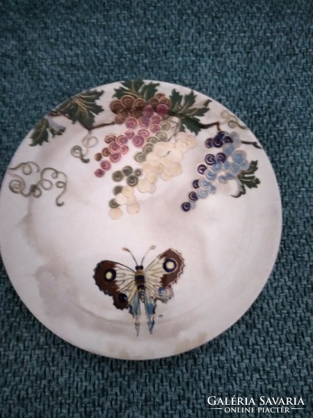 Ignácz Fischer butterfly cake plate