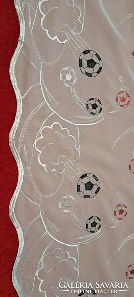 Curtain for boy's room, football curtain (l3877)