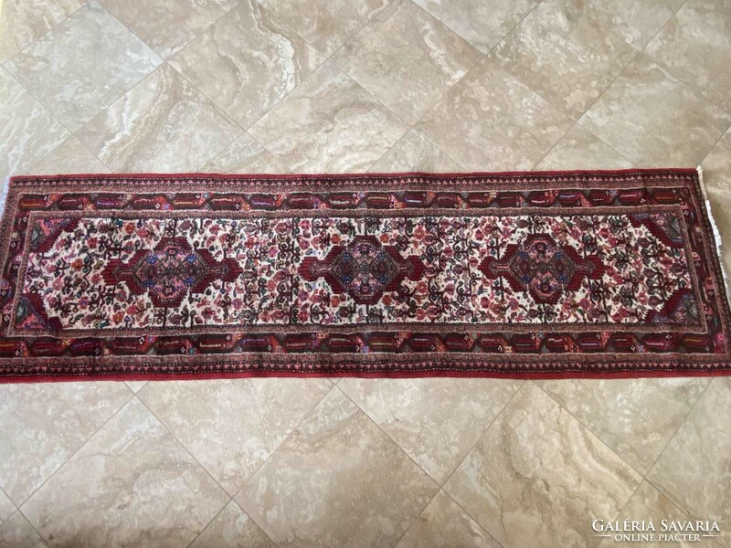 Iran Hosseinabad Persian carpet 284x84 cm