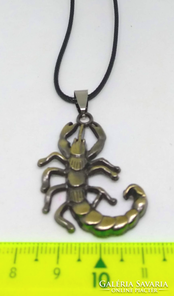 Bronz színű Skorpió medálos nyaklánc 247