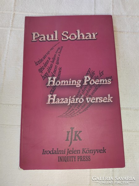 Paul sohar: homing poems