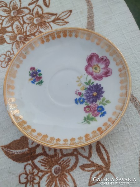 Zsolnay porcelain small plate, coffee set cup coaster for sale!