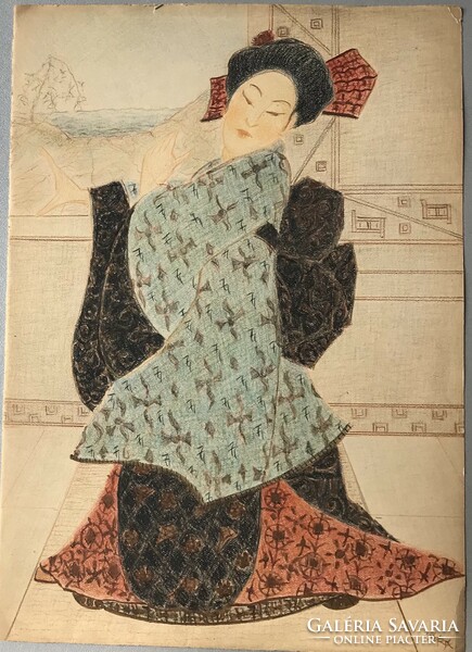 Japanese geisha image