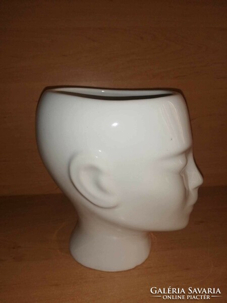 Porcelain female head-shaping bowl (38/d)