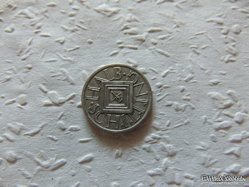 Ausztria ezüst 1/2 schilling 1925