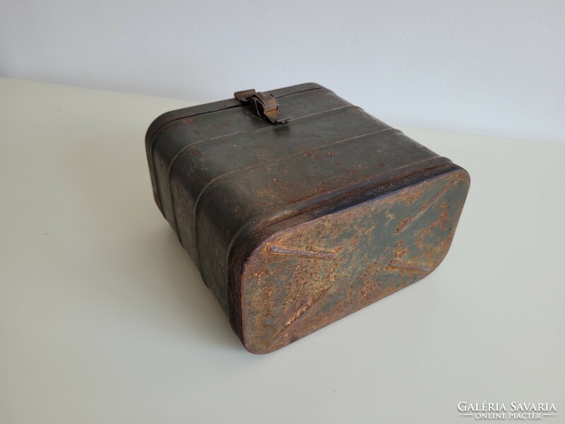 Old military ammunition chest metal box metal chest