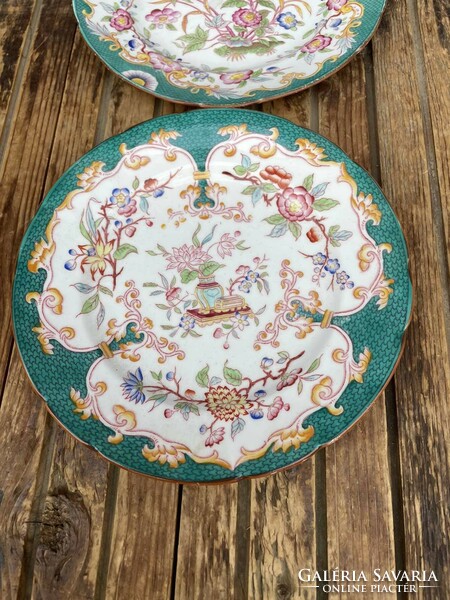 Sarreguimenes French faience small plate 2 pcs